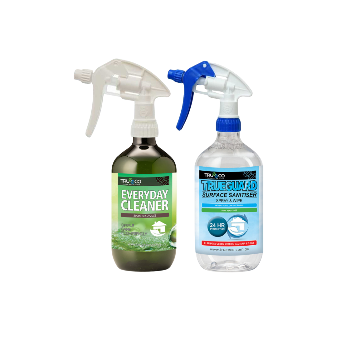 500ml Dual Pack Combo Household Cleaner and Sanitiser