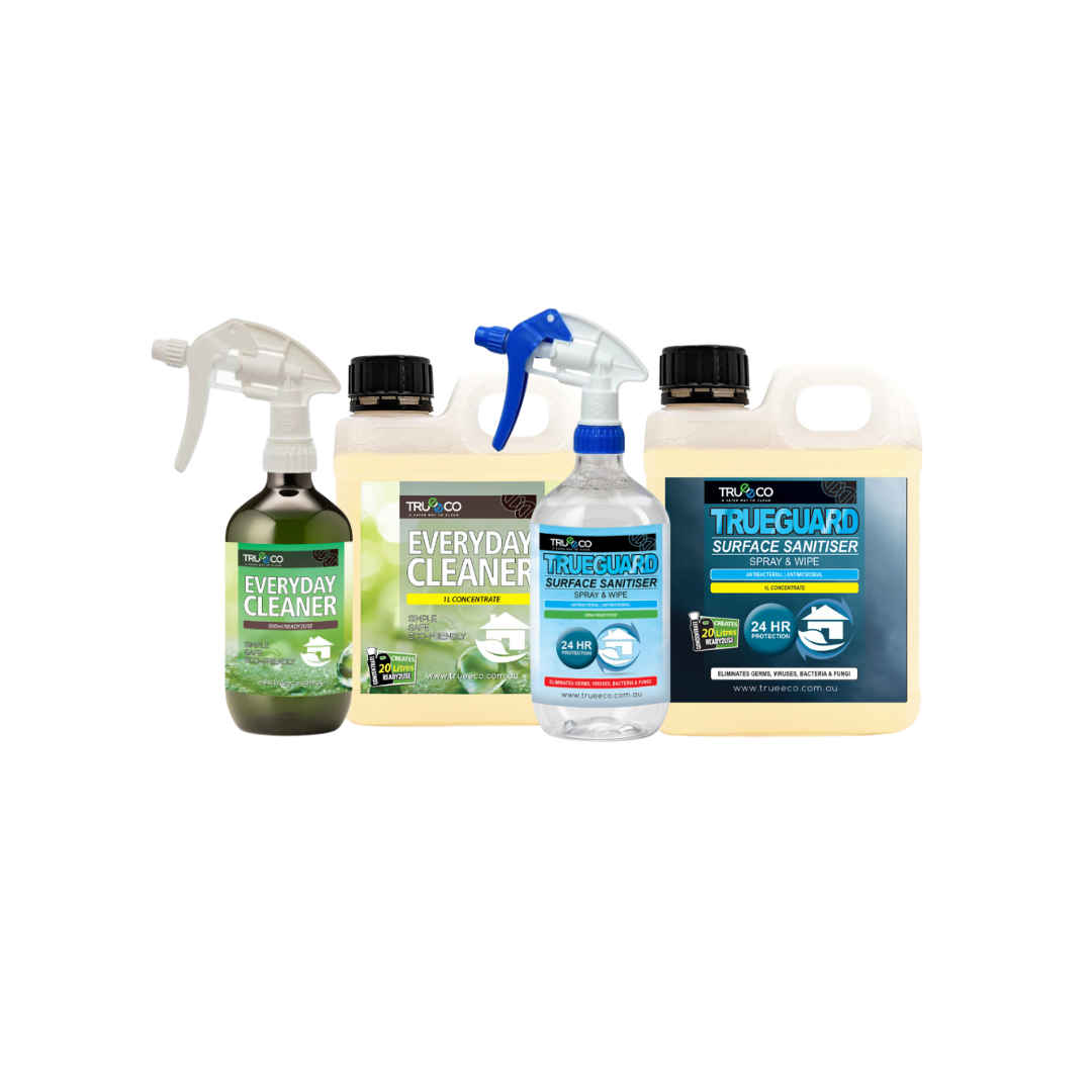 1L Concentrate Dual Pack Combo Household Cleaner and Sanitiser